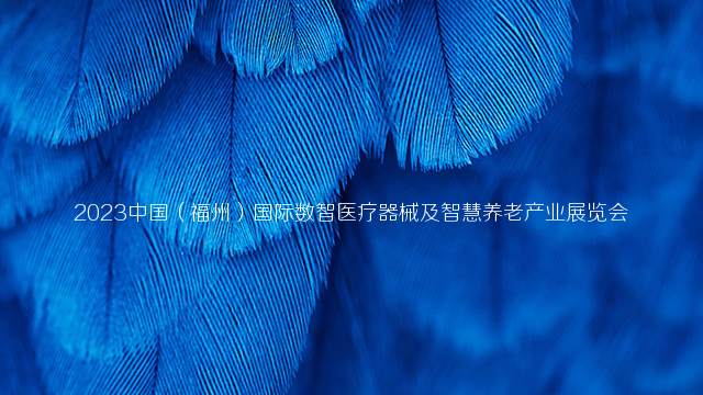 2023中国（福州）国际数智医疗器械及智慧养老产业展览会